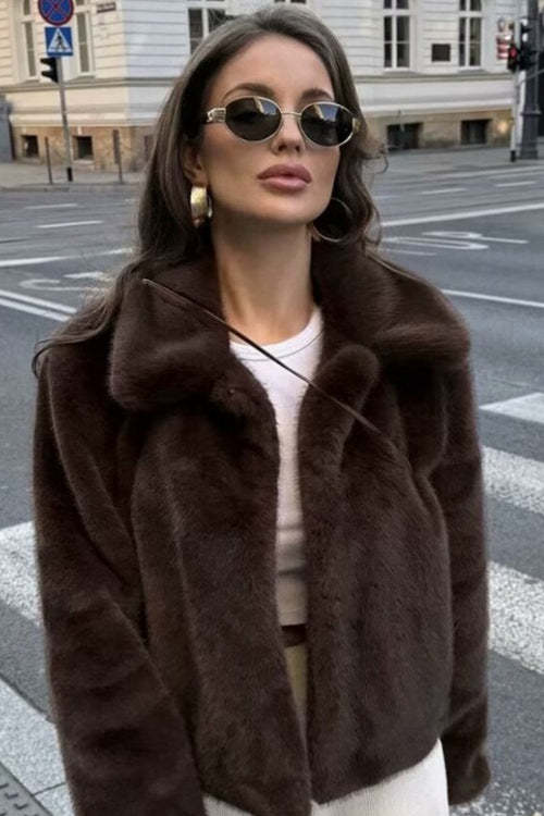 Soft Plush Long Sleeve Jacket