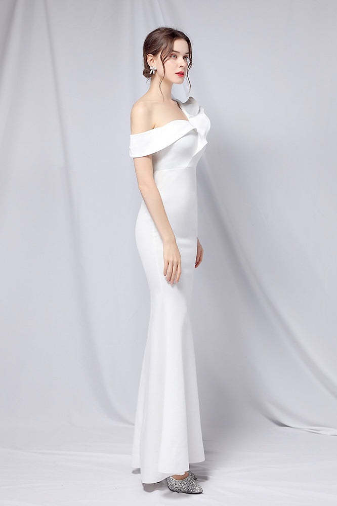 Off Shoulder Mermaid Maxi Party Dress