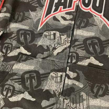 Camouflage Zipper Hoodie