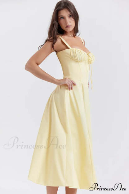 Carmen Elegant Bustier Sundress