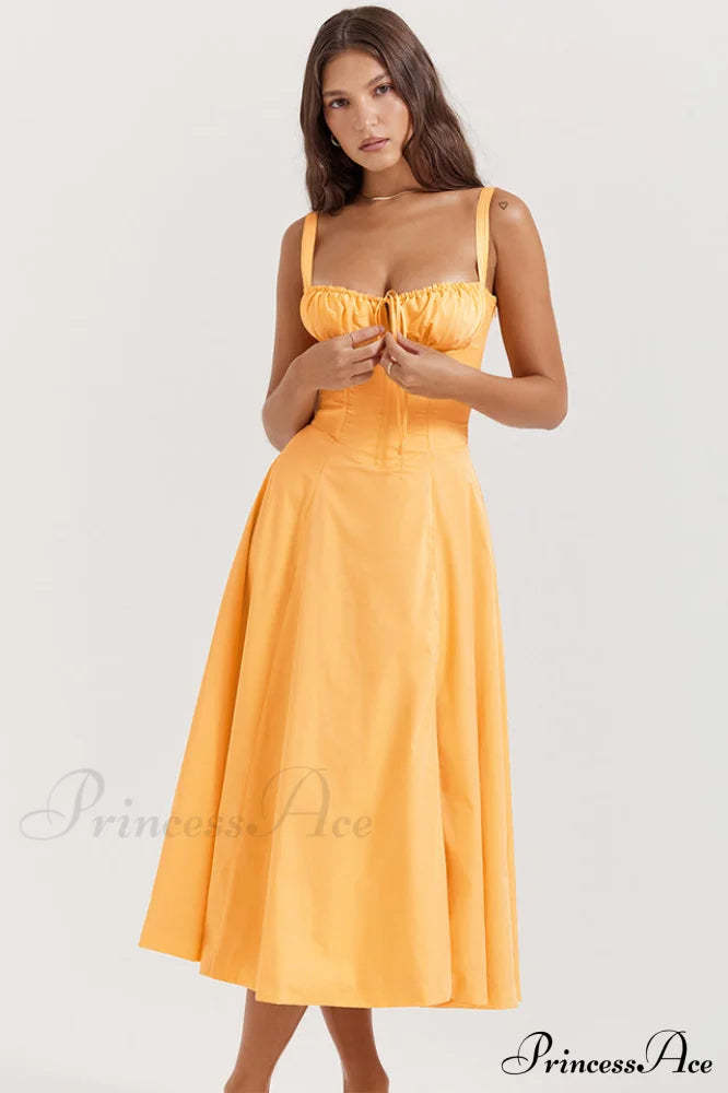 Carmen Elegant Bustier Sundress