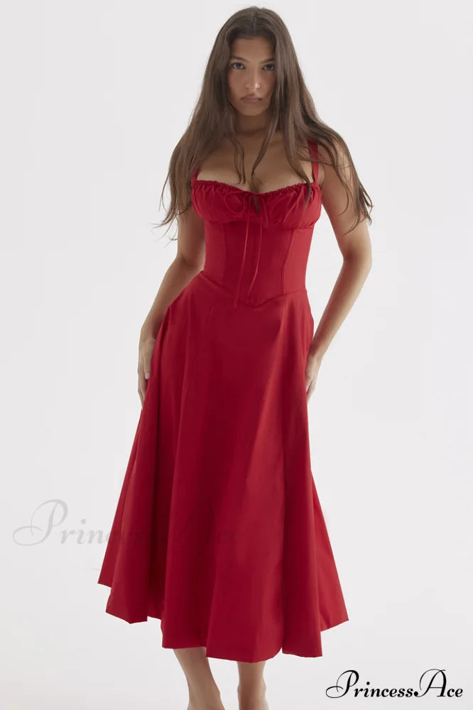 Carmen Elegant Bustier Sundress