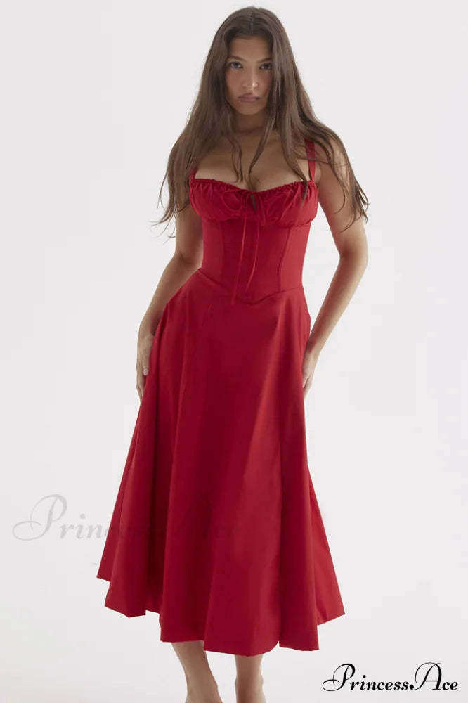 Carmen Elegant Bustier Sundress