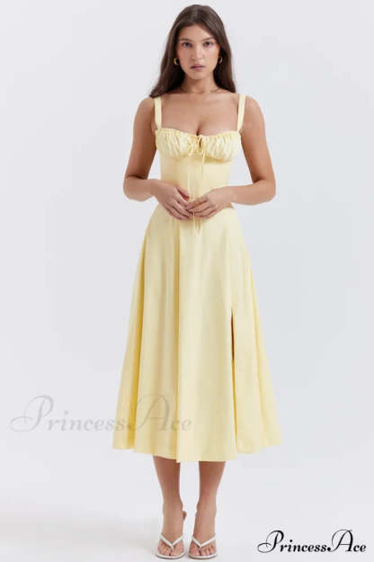 Carmen Bustier Sundress | Dress In Beauty