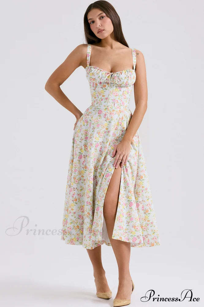 Carmen Bustier Sundress | Dress In Beauty