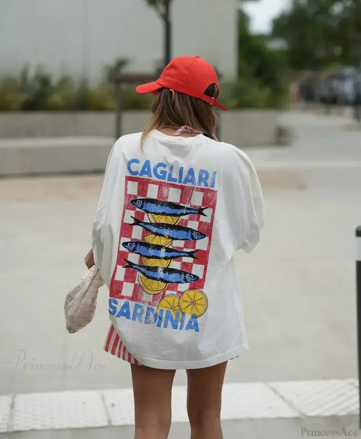 Casual Fish Y2K Graphic T-shirt t-shirt-250223