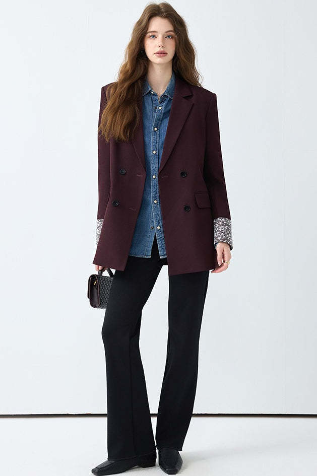 Loose Fit Long Sleeve Blazer