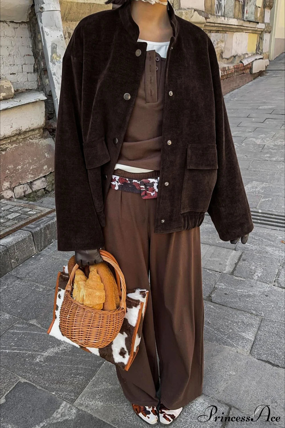 Corduroy Retro Jacket Coat