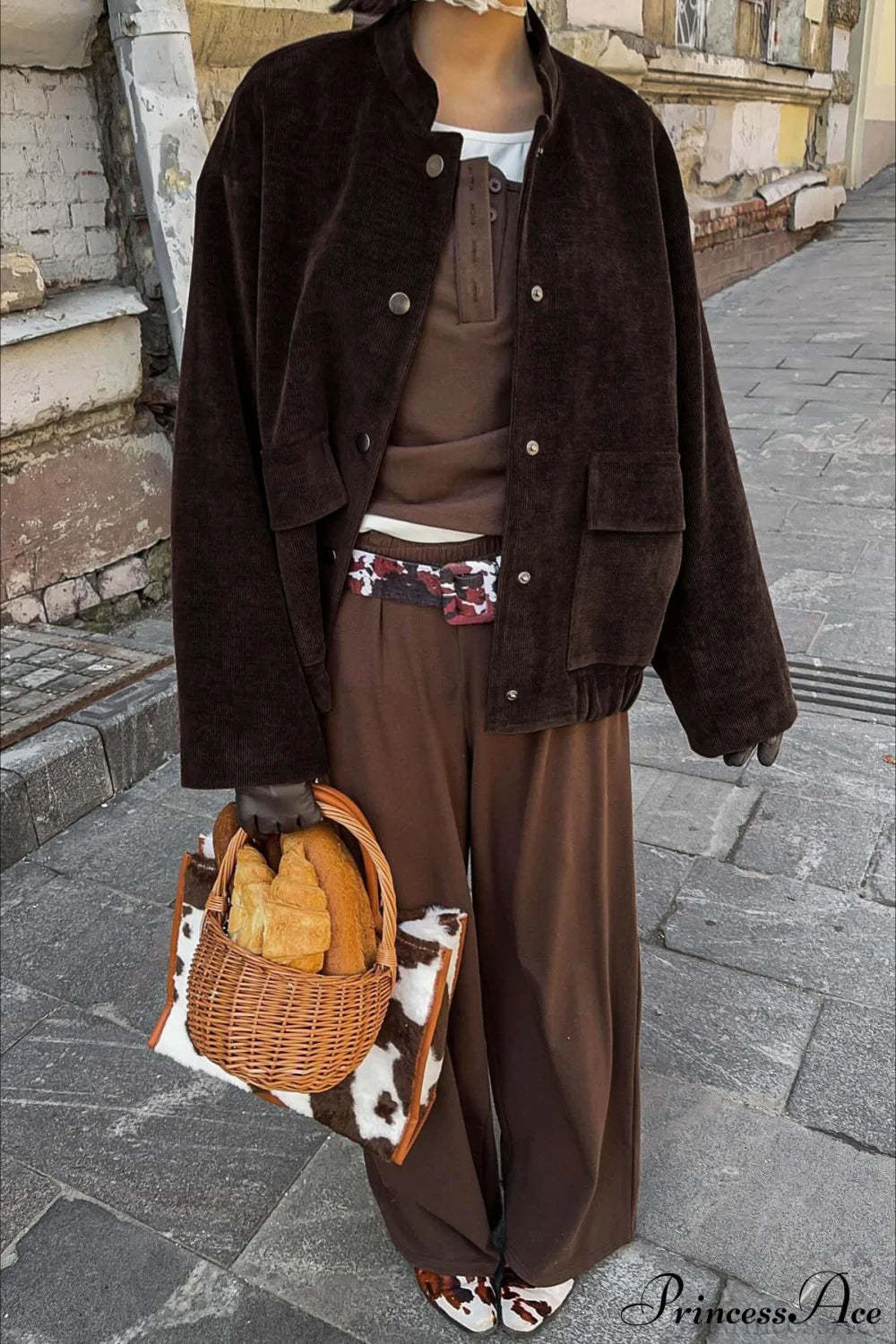 Corduroy Retro Jacket Coat