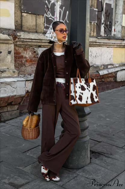 Corduroy Retro Jacket Coat