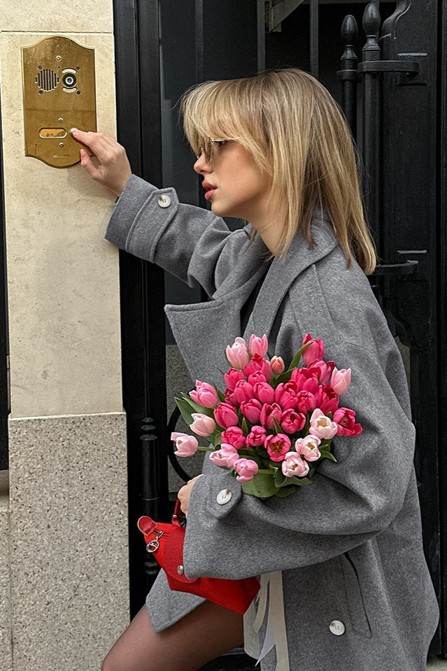 Casual Wool Blend Blazer Coat coats