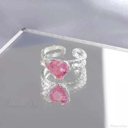 Dark Animal Butterfly Zircon Star Ring sliver16