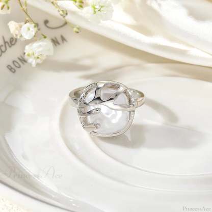 Dark Animal Butterfly Zircon Star Ring sliver41