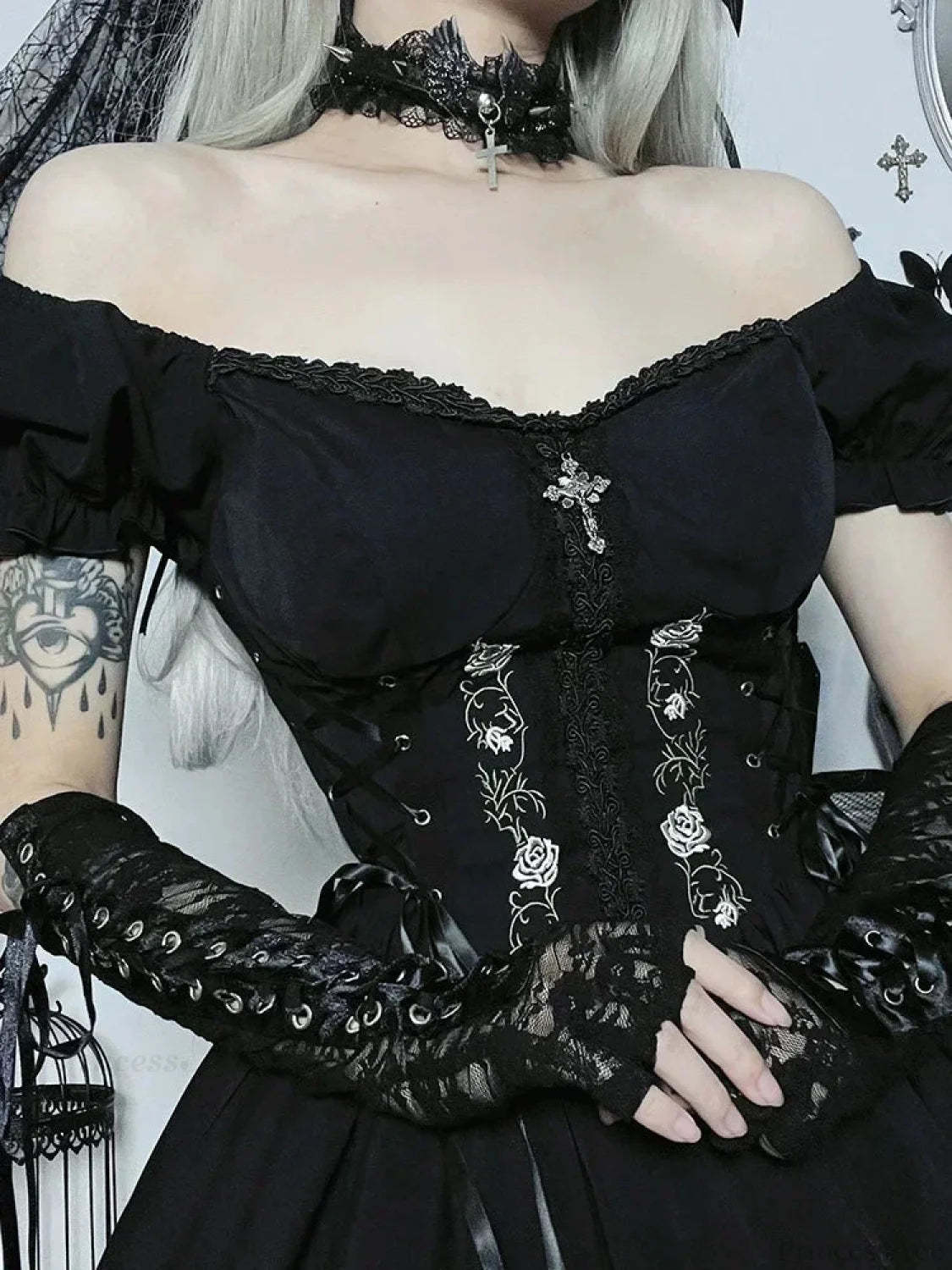 Dark Bandage Corset Small Dress
