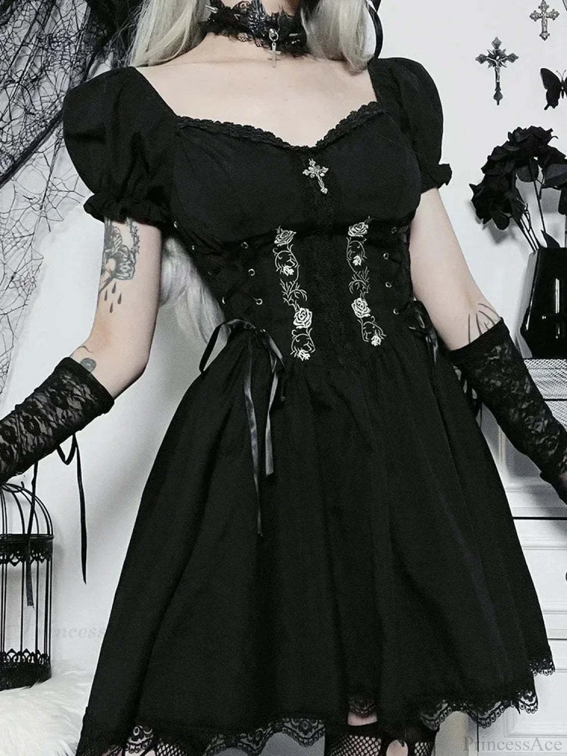 Dark Bandage Corset Small Dress