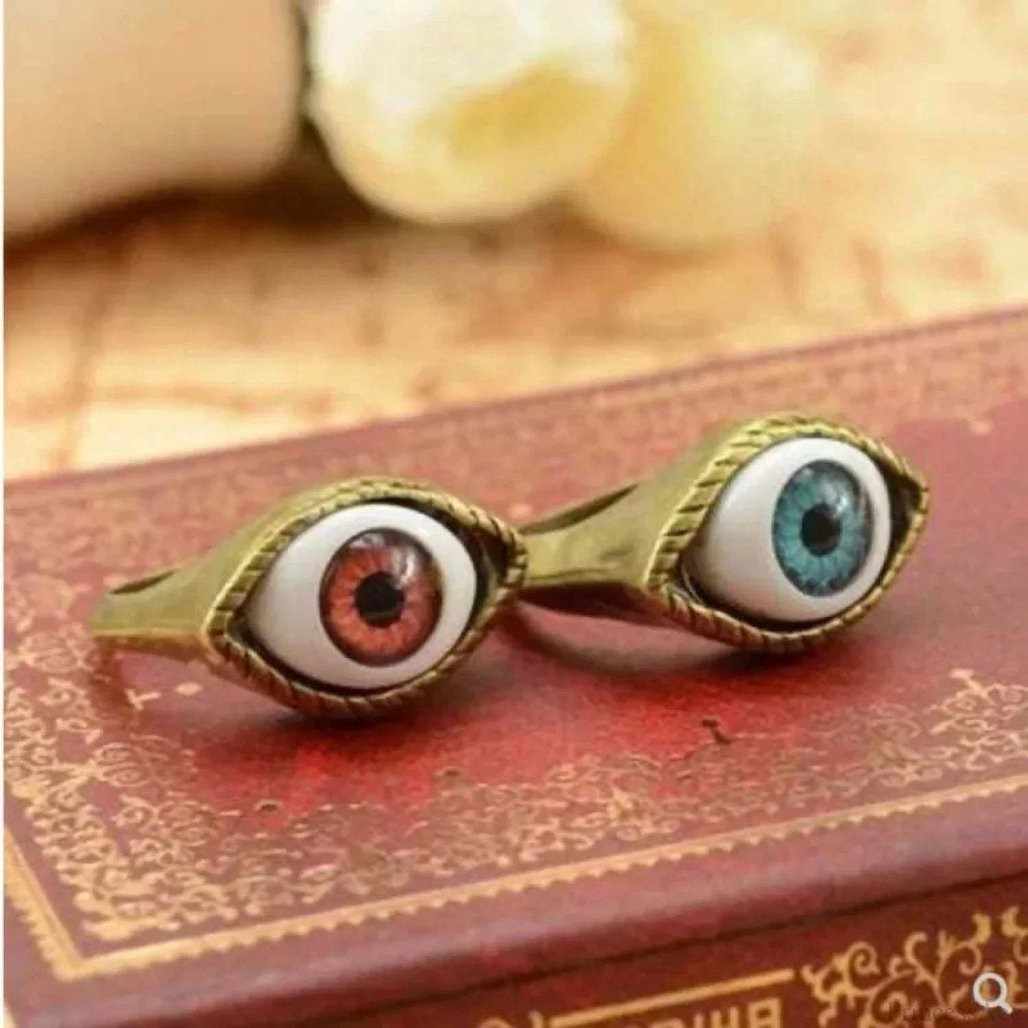 Dark Eyeball Rebel Ring