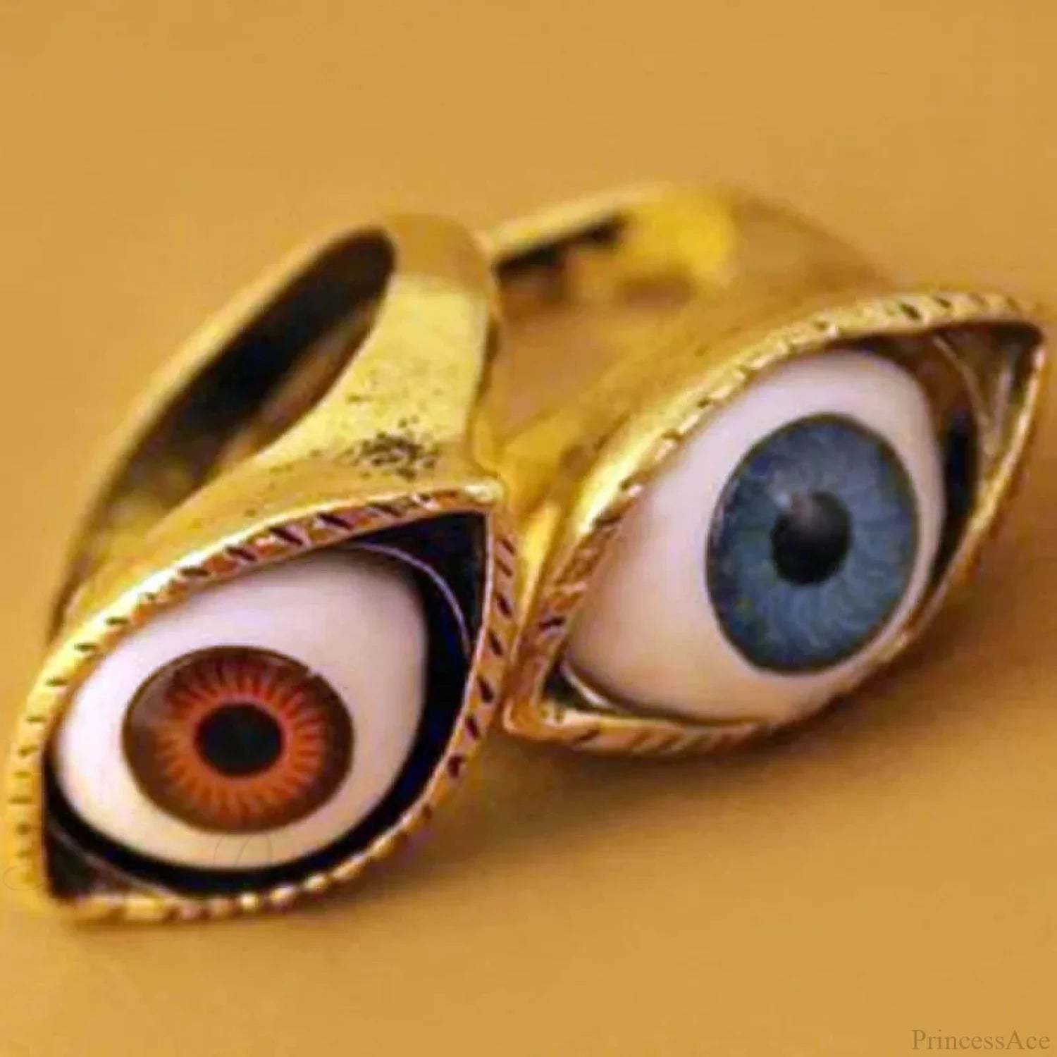 Dark Eyeball Rebel Ring