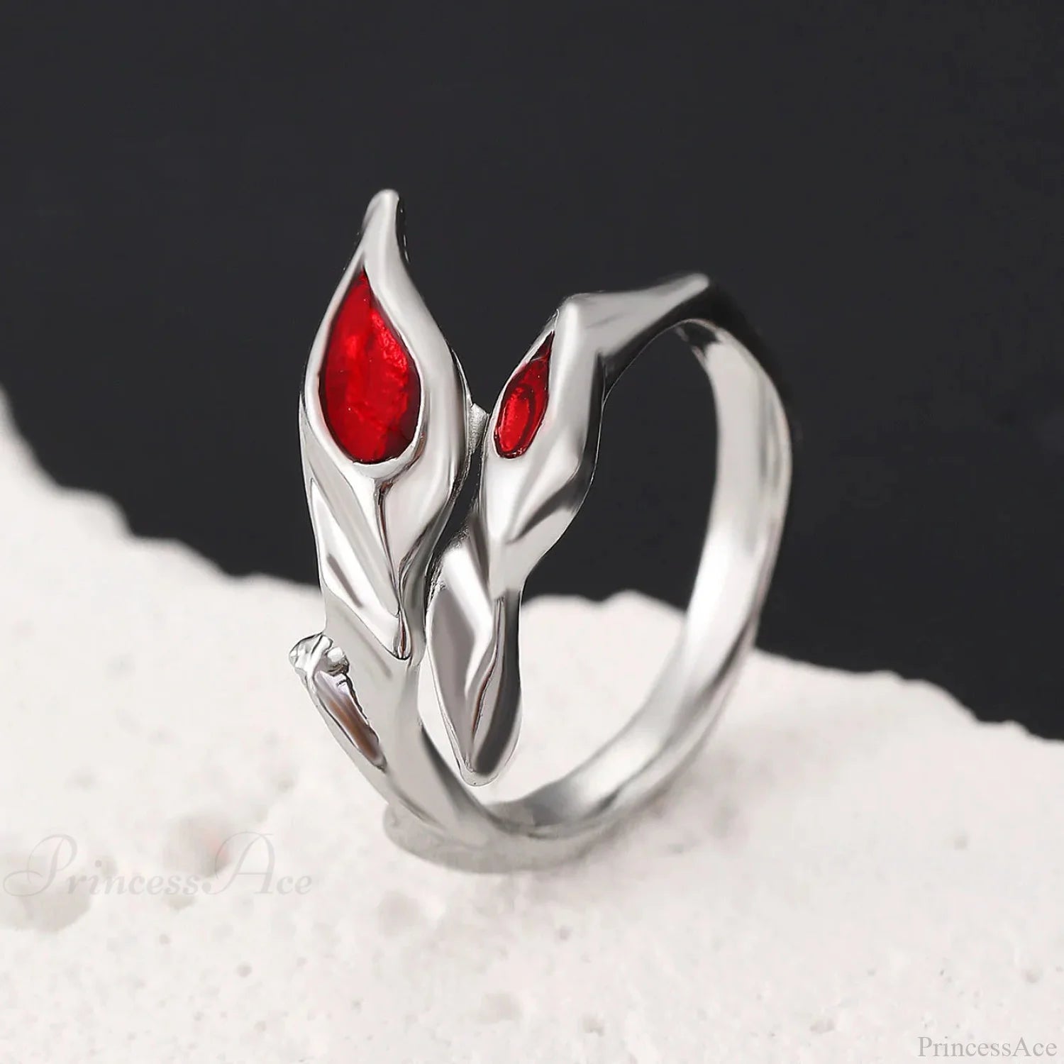 Dark Red Crystal Band Style 01