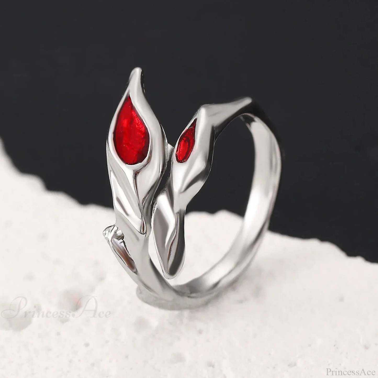 Dark Red Crystal Band Style 01