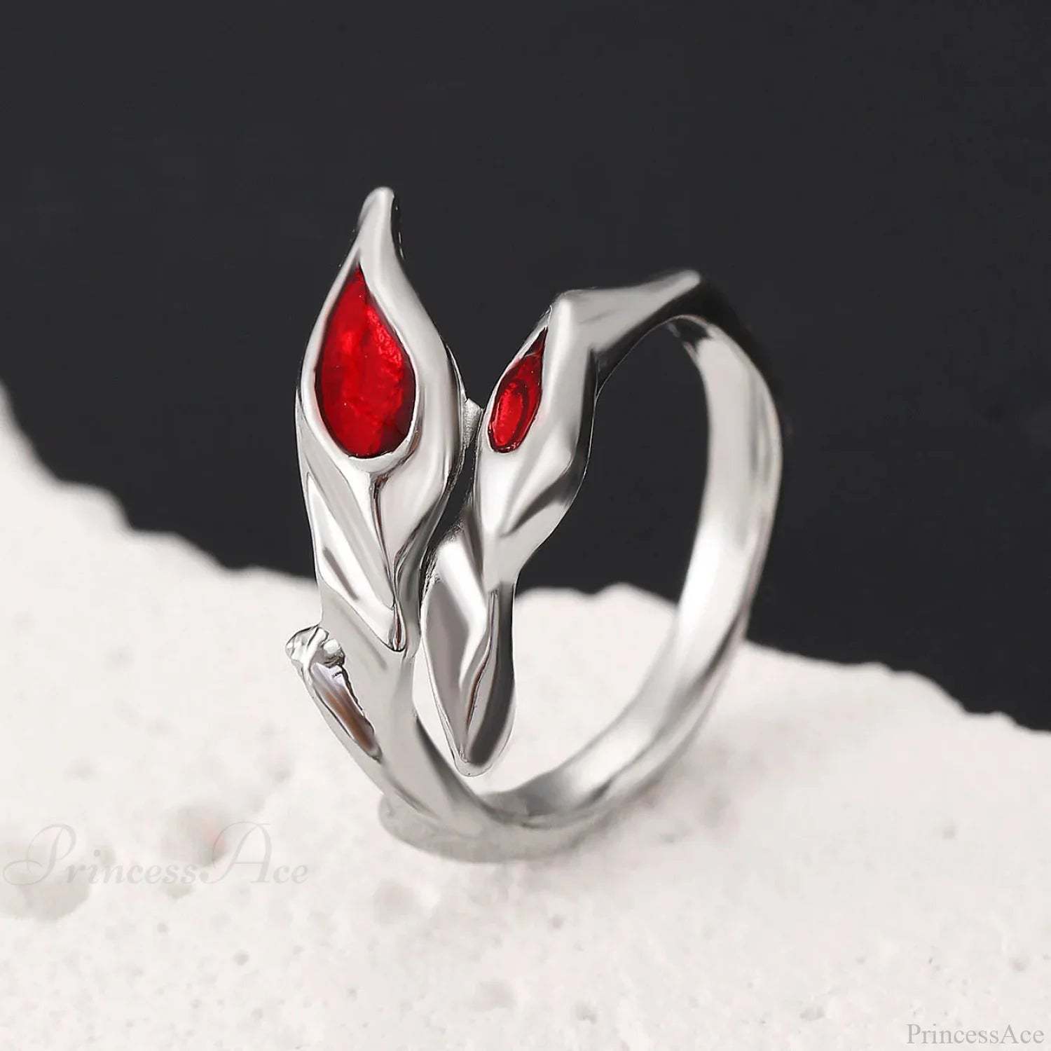 Dark Red Crystal Band Style 01