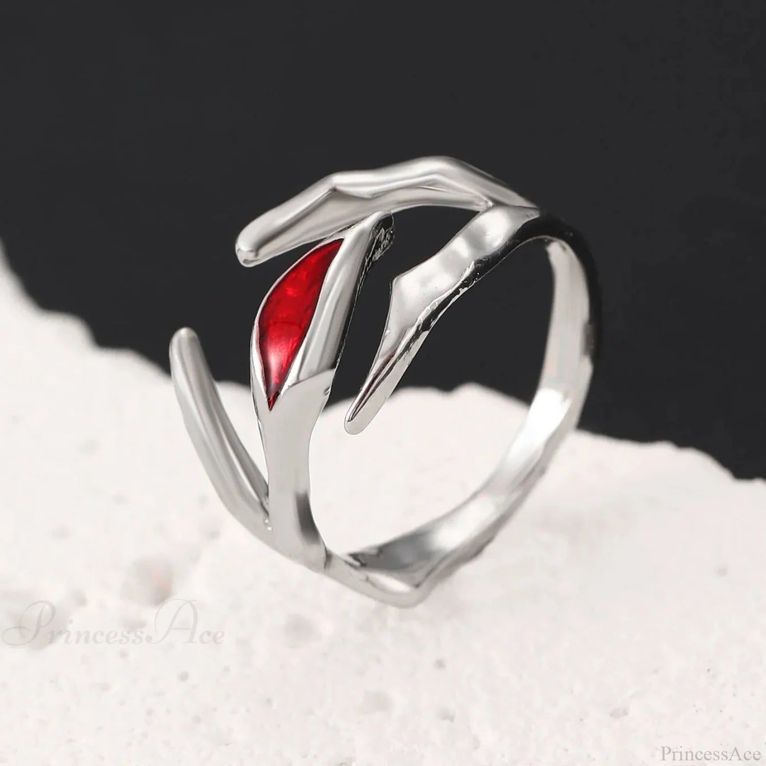 Dark Red Crystal Band Style 02