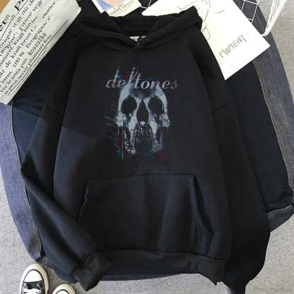 Deftones Band Graphic Hoodie