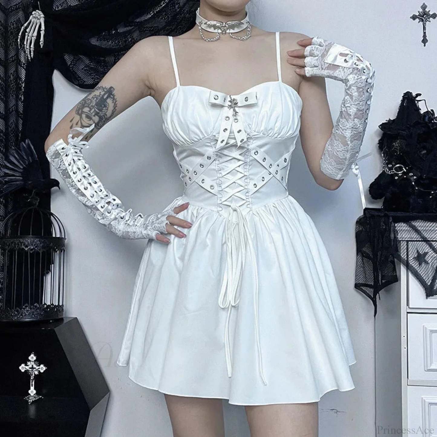 Dress Backless Mini Dress