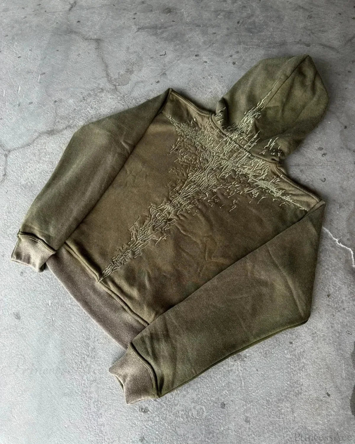 Embroidery Vintage Gothic Hoodie