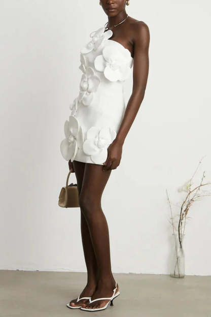 Patchwork Applique Boho Dress