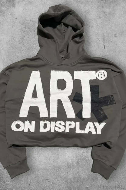 Flash Diamond Oversized Hoodie Grey 2 / M