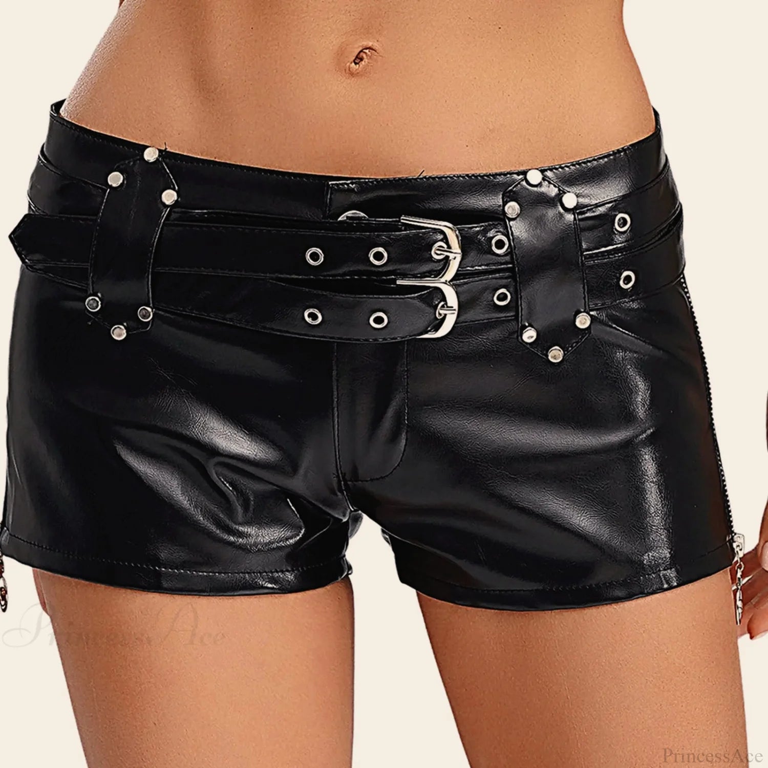 Flexible Adjustable Strap Short Black / S