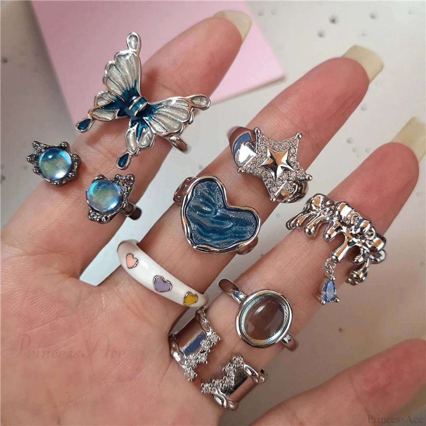 Genderless Bug Overstatement Cicada Dark Ring