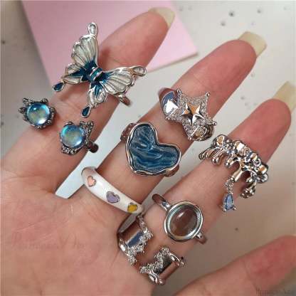 Genderless Bug Overstatement Cicada Dark Ring