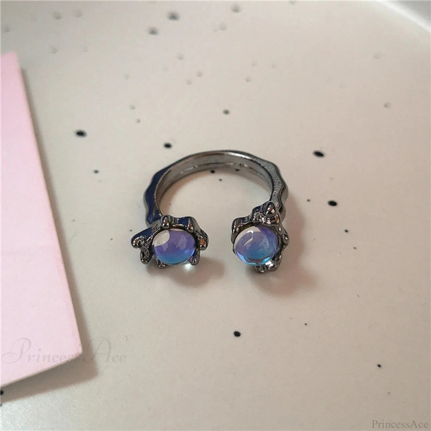 Genderless Bug Overstatement Cicada Dark Ring sliver1