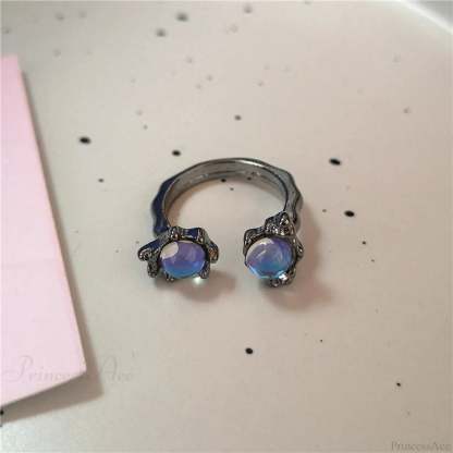 Genderless Bug Overstatement Cicada Dark Ring sliver1