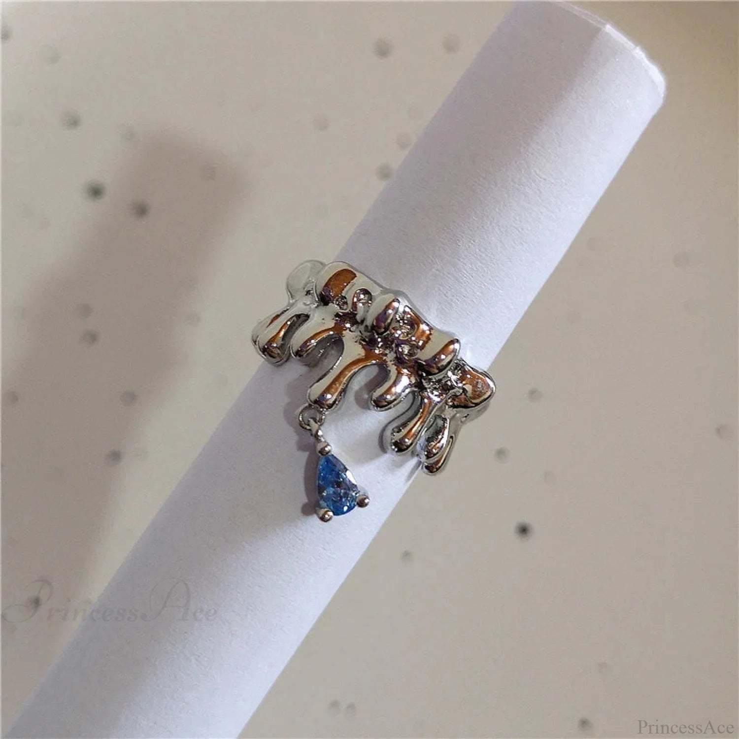 Genderless Bug Overstatement Cicada Dark Ring sliver3