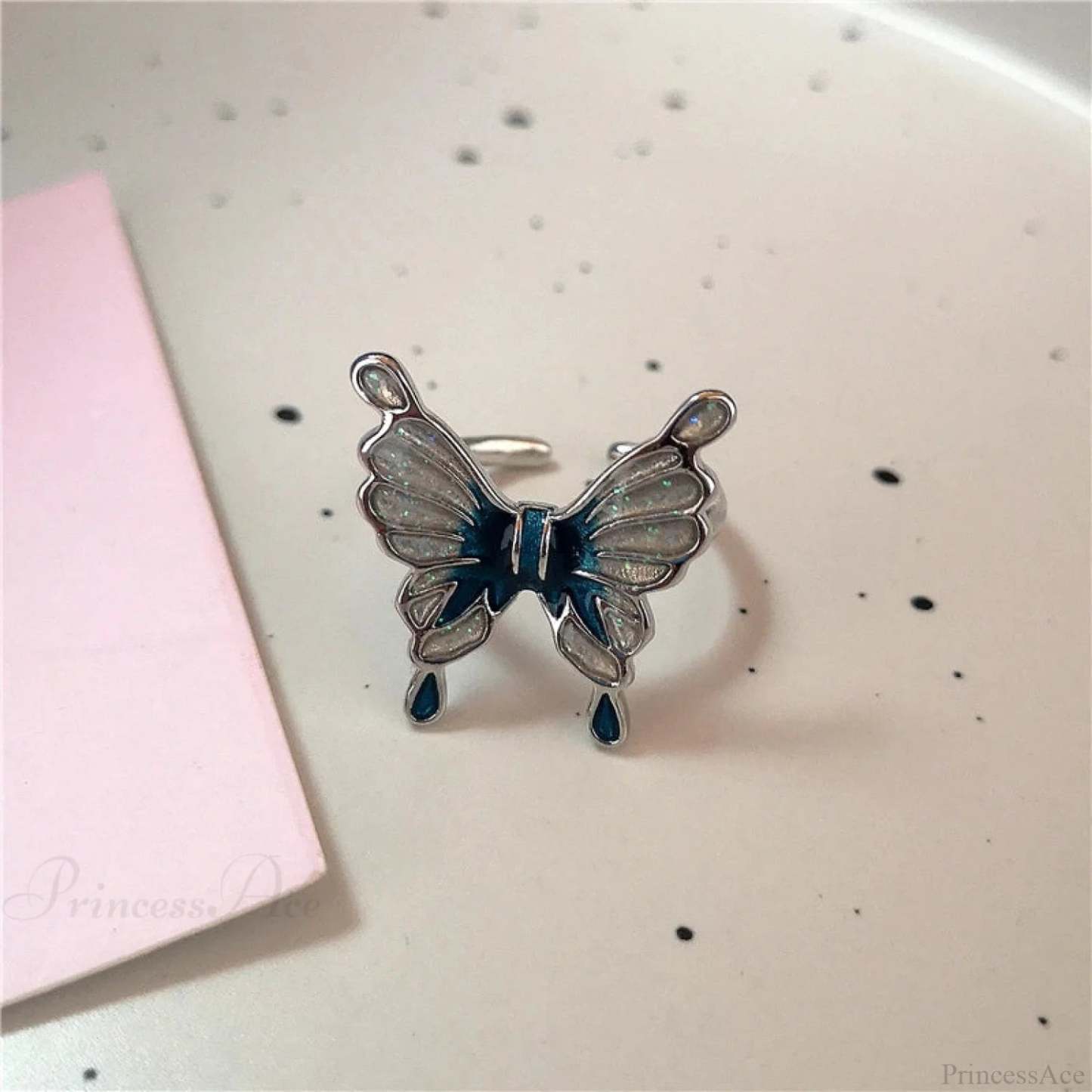 Genderless Bug Overstatement Cicada Dark Ring sliver8