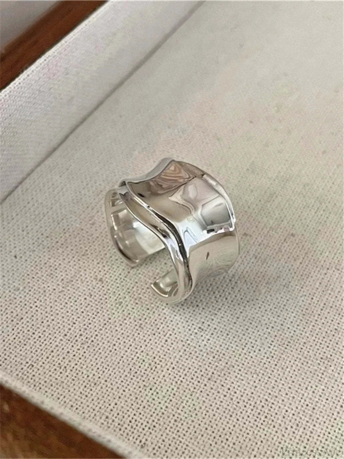 Geometric Gothic Titanium Strong Ring