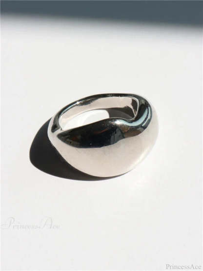 Geometric Gothic Titanium Strong Ring