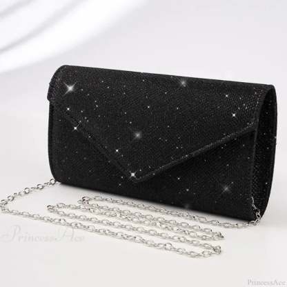 Glitter Envelope Evening Clutch Women’s Day Wedding Party Crossbody Bag clutchbag-250126