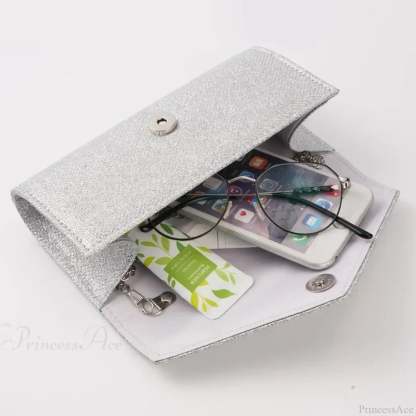 Glitter Envelope Evening Clutch Women’s Day Wedding Party Crossbody Bag clutchbag-250126