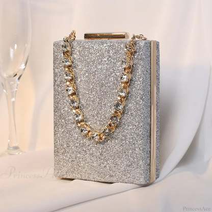 Glitter Evening Clutch Wallet Wristlet wristlet-250126