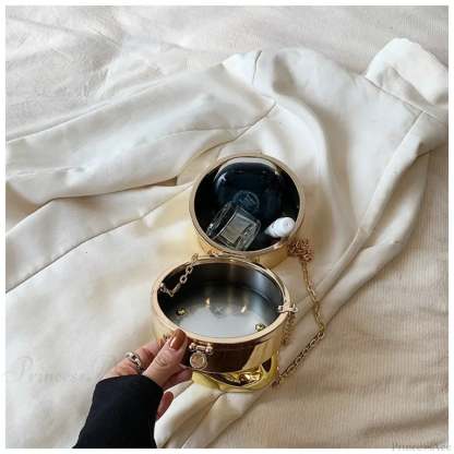 Gold Box Shiny Clutch Evening Party Handbag handbag-250126