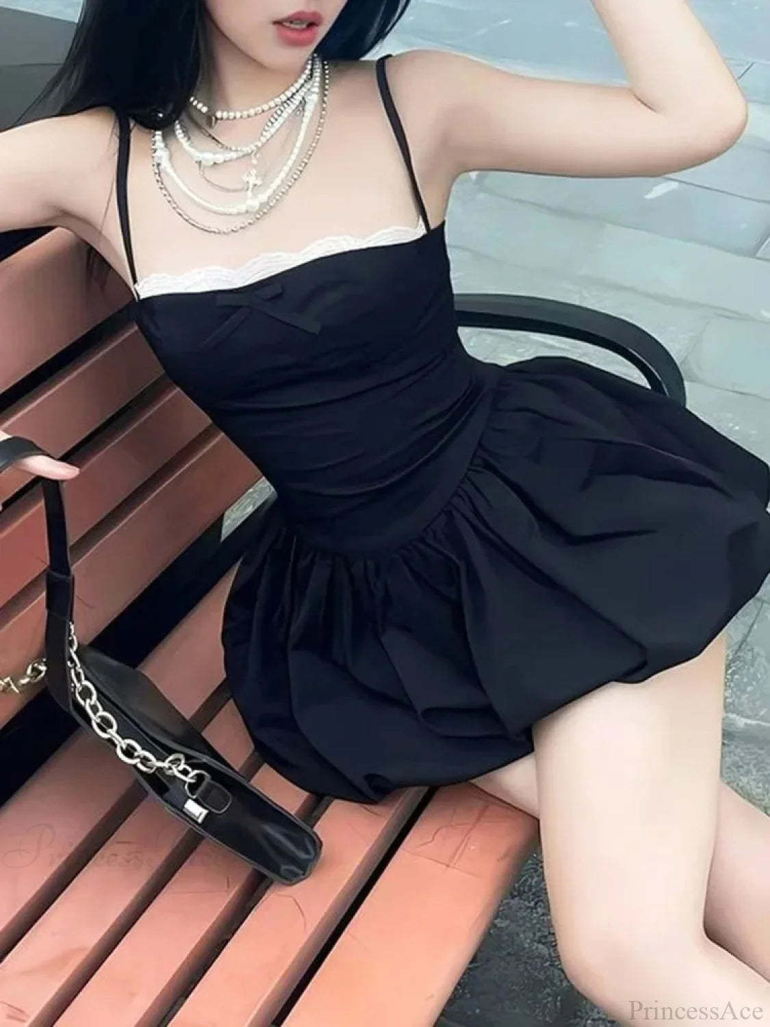 Graceful Lace Celebration Mini Dress