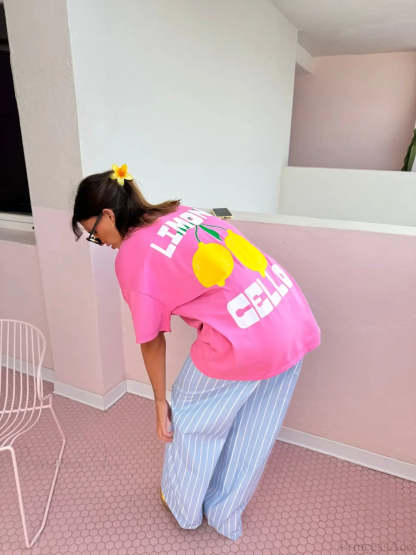 Harajuku Gothic Limoncello Graphic T-shirt t-shirt-250223