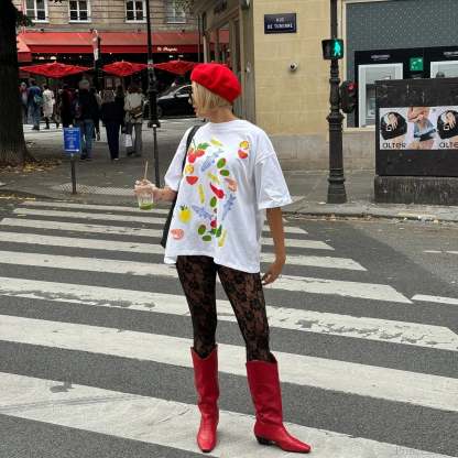 Harajuku Gothic Simple Icon Graphic T-shirt t-shirt-250223
