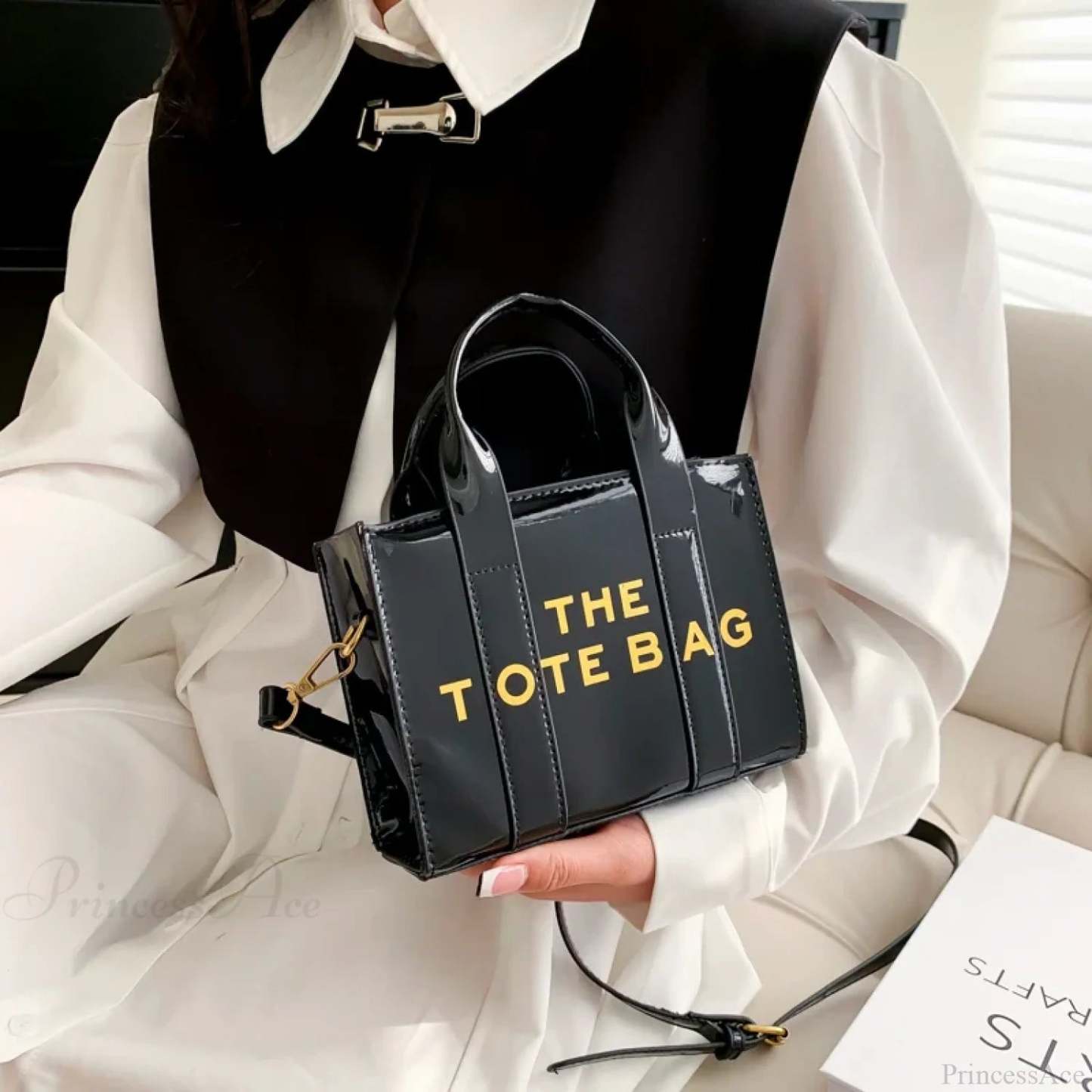 High-Quality Leather Designer Luxury Satchel Handbag handbag-250126