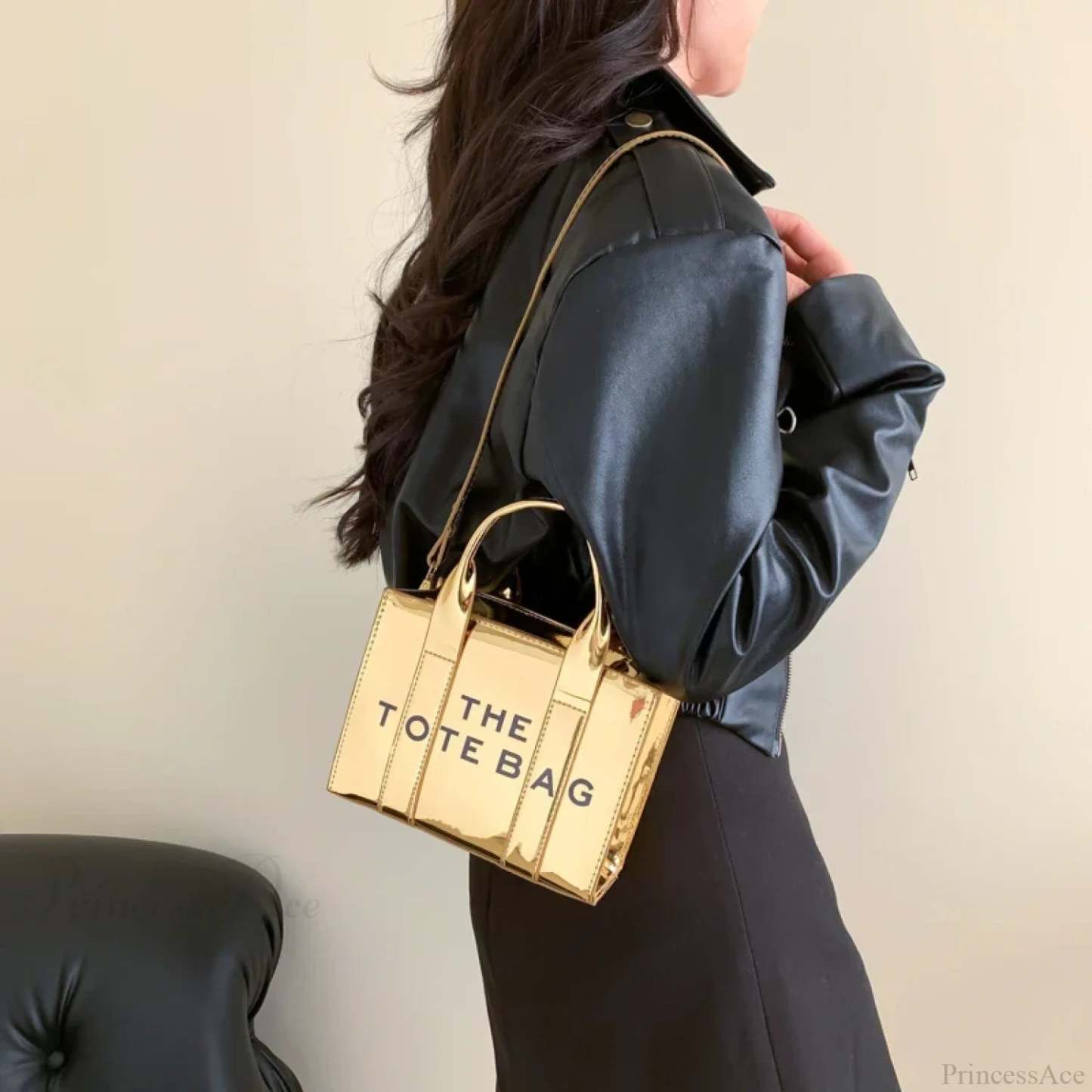 High-Quality Leather Designer Luxury Satchel Handbag handbag-250126