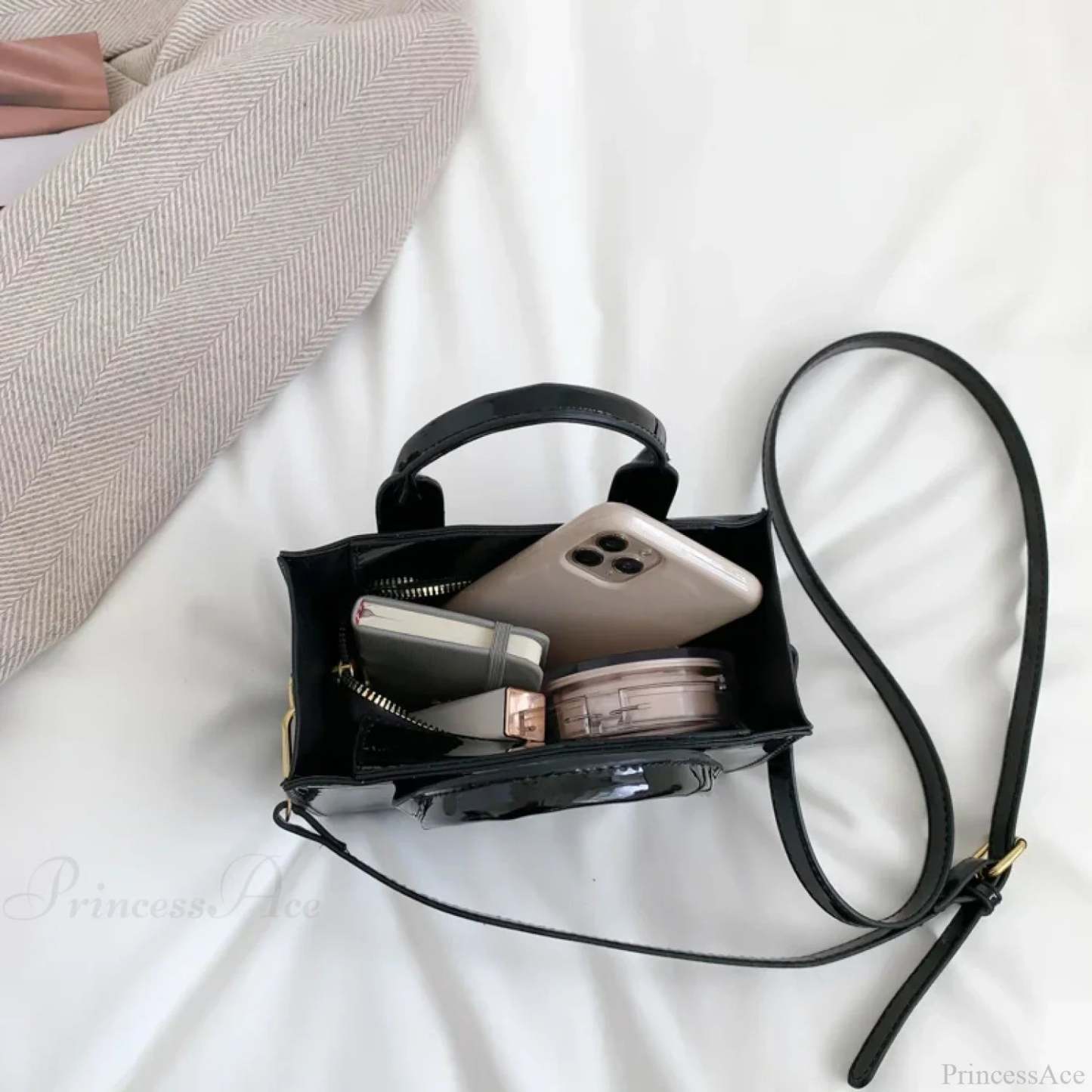 High-Quality Leather Designer Luxury Satchel Handbag handbag-250126