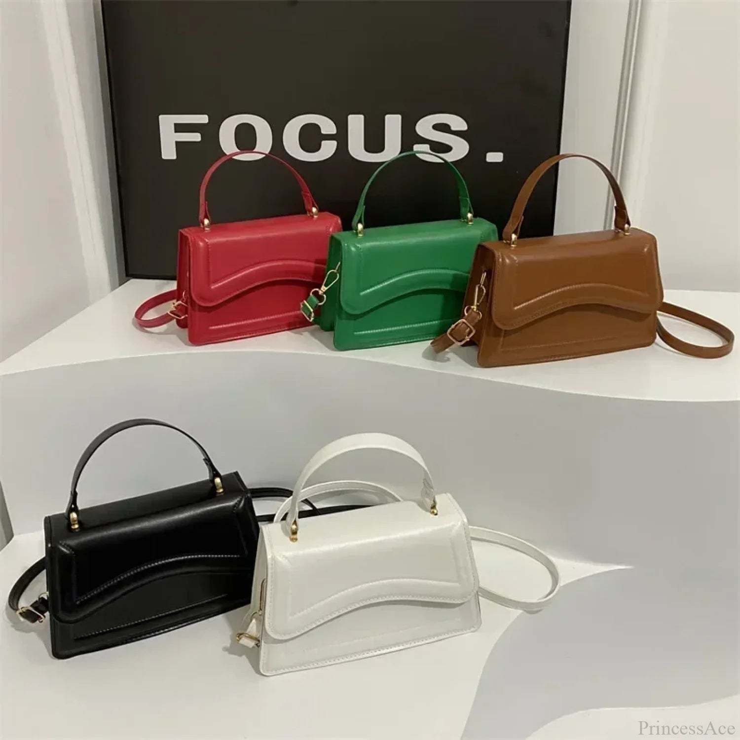 High-Quality PU Leather Small Crossbody crossbody-250126